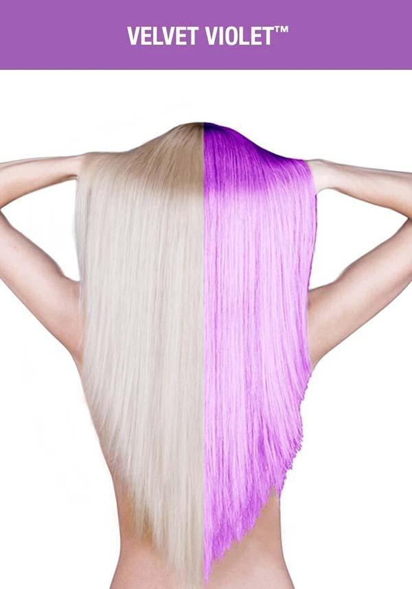 Velvet Violet | CREAMTONE COLOUR - Beserk - all, clickfrenzy15-2023, cosmetics, discountapp, dye, ebaymp, fp, hair colour, hair dye, hair products, hair purple, labelvegan, manic panic, manic panic hair, pastel goth, vegan, violet