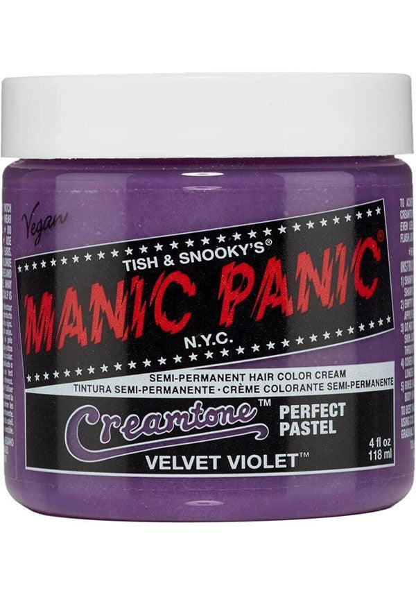 Velvet Violet | CREAMTONE COLOUR - Beserk - all, clickfrenzy15-2023, cosmetics, discountapp, dye, ebaymp, fp, hair colour, hair dye, hair products, hair purple, labelvegan, manic panic, manic panic hair, pastel goth, vegan, violet