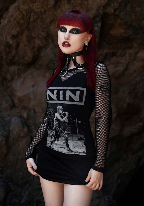 NIN | FISHNET DRESS