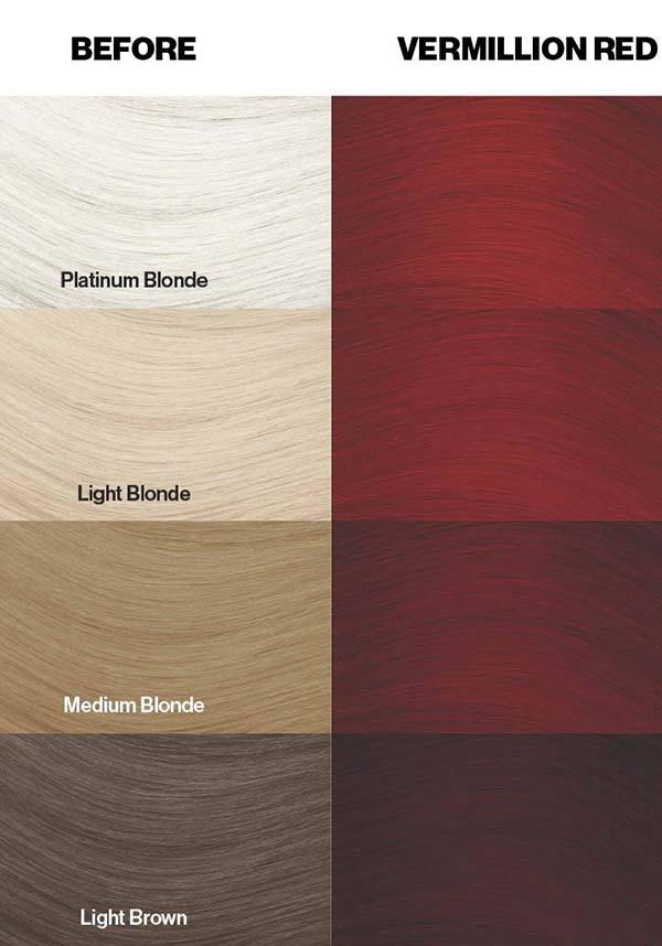 Vermillion Red | HAIR COLOUR - Beserk - all, beserkstaple, clickfrenzy15-2023, cosmetics, crazy color, discountapp, dye, fp, hair, hair colour, hair dye, hair dyes, hair products, hair red, labelvegan, rainbow, red, repriced011222, vegan