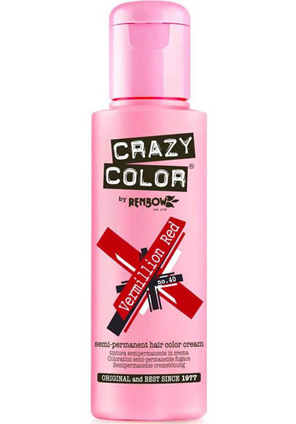 Vermillion Red | HAIR COLOUR - Beserk - all, beserkstaple, clickfrenzy15-2023, cosmetics, crazy color, discountapp, dye, fp, hair, hair colour, hair dye, hair dyes, hair products, hair red, labelvegan, rainbow, red, repriced011222, vegan