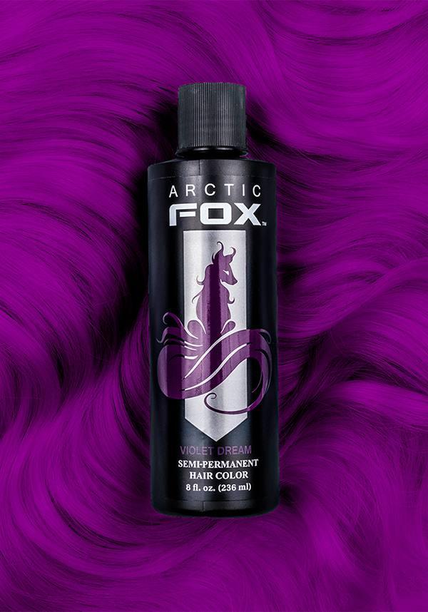 Violet Dream | HAIR COLOUR [236ml] - Beserk - all, arctic fox, artic fox, bright purple, clickfrenzy15-2023, colour:purple, cosmetics, discountapp, featured, fp, hair colour, hair dye, hair products, labelvegan, lethal industries, purple, rainbow, vegan, violet