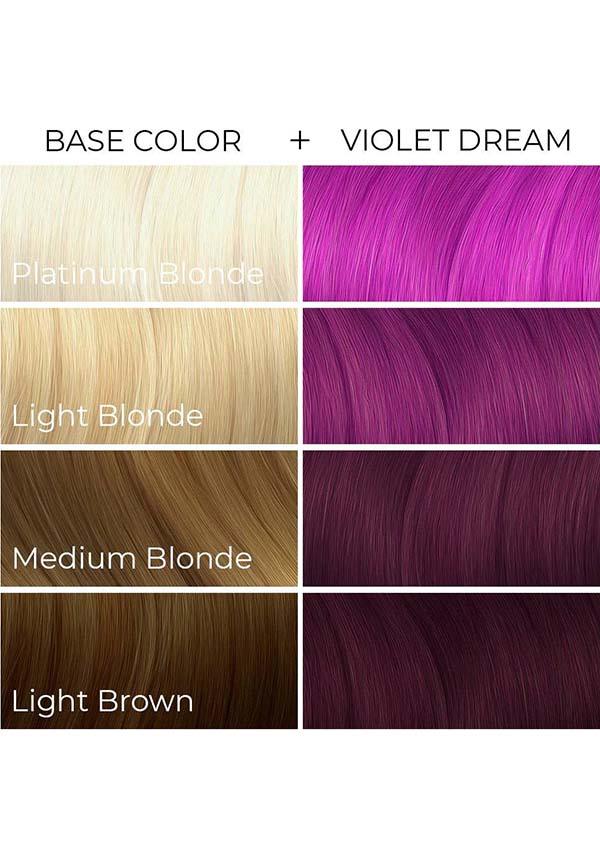 Violet Dream | HAIR COLOUR [236ml] - Beserk - all, arctic fox, artic fox, bright purple, clickfrenzy15-2023, colour:purple, cosmetics, discountapp, featured, fp, hair colour, hair dye, hair products, labelvegan, lethal industries, purple, rainbow, vegan, violet