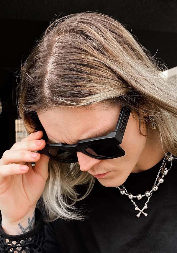 The Hellraiser [Matte Black] | DEATH GOGGLES*