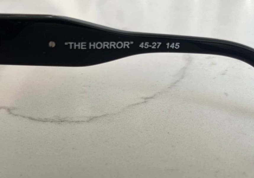 The Horror [Gloss Black] | DEATH GOGGLES*