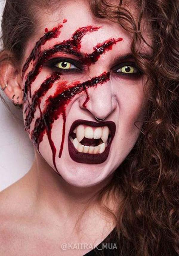 Werewolf Deluxe [CLASSIC & SMALL] | CUSTOM FANGS - Beserk - all, clickfrenzy15-2023, cosmetics, cosplay, costume, cpgstinc, discountapp, fake teeth, false teeth, fangs, fp, halloween, halloween costume, halloween makeup, special fx makeup, teeth, vampire, wolf