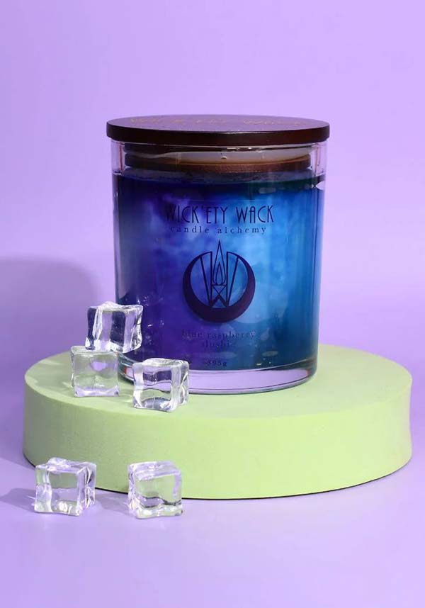 Blue Raspberry Slushie Candle Medium
