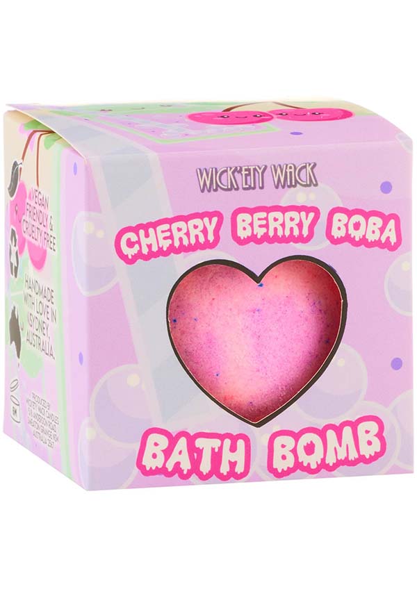 Cherry Berry Boba | BATH BOMB
