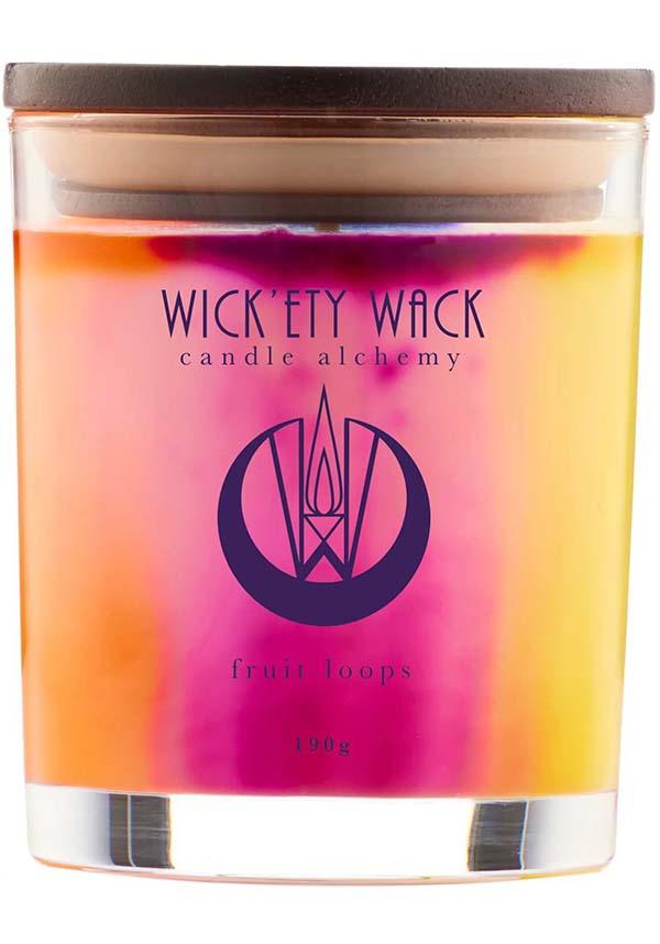 Fruit Loops | CANDLE [MEDIUM] - Beserk - all, aroma, aroma therapy, candle, candles, christmas gifts, clickfrenzy15-2023, cpgstinc, discountapp, fp, fruit, gift, gift idea, gift ideas, gifts, home, homeware, homewares, jun18, labelvegan, loops, medium, medium candle, repriced040423, scented candle, sickly, strong scent, sweet, valentine, valentines, valentines day, vegan, wax, wickety wack