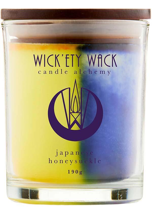 Japanese Honeysuckle | MEDIUM CANDLE - Beserk - all, aroma, aroma therapy, candle, candles, christmas gifts, clickfrenzy15-2023, cpgstinc, discountapp, fp, gift, gift idea, gift ideas, gifts, home, homeware, homewares, honeysuckle, japanese, jul18, labelvegan, medium, medium candle, mothersday, mothersdayselfcare, purple, repriced040423, scented candle, sickly, strong scent, sweet, valentine, valentines, valentines day, vegan, wax, wickety wack, yellow