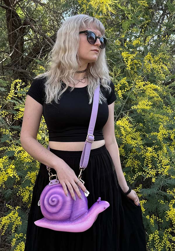 Snail [Purple] | HANDBAG