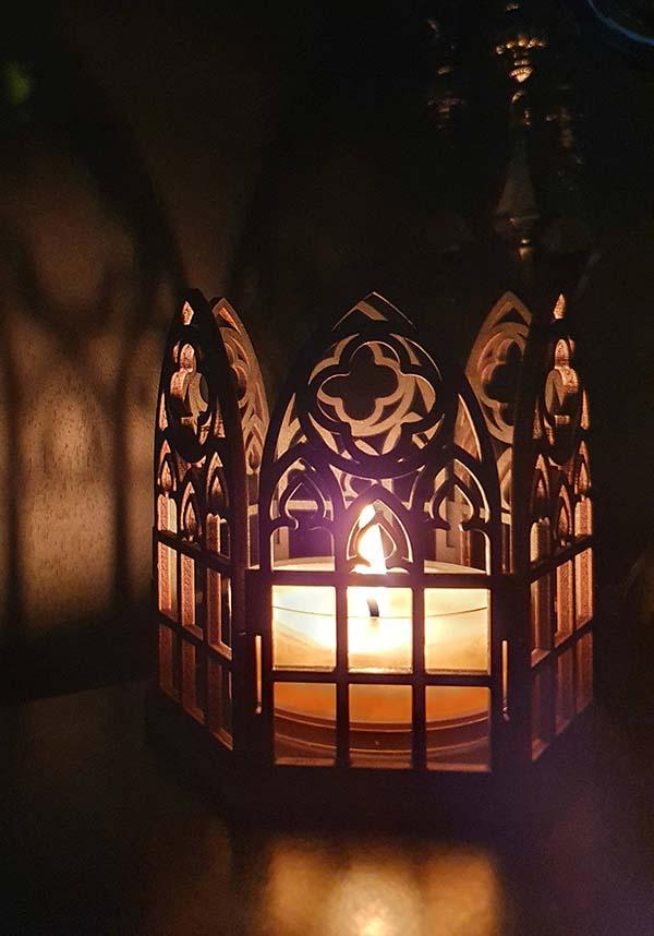 Cathedral | TEALIGHT HOLDER - Beserk - all, architecture, candle holder, cathedral, christmas decoration, christmas gift, christmas gifts, church, clickfrenzy15-2023, dark academia, discountapp, fp, gift, gift idea, gift ideas, gifts, googleshopping, goth, goth homeware, gothic, gothic gifts, gothic homeware, gothic homewares, home, homeware, homewares, mothers day, mothersday, oct22, r191022, WX1107