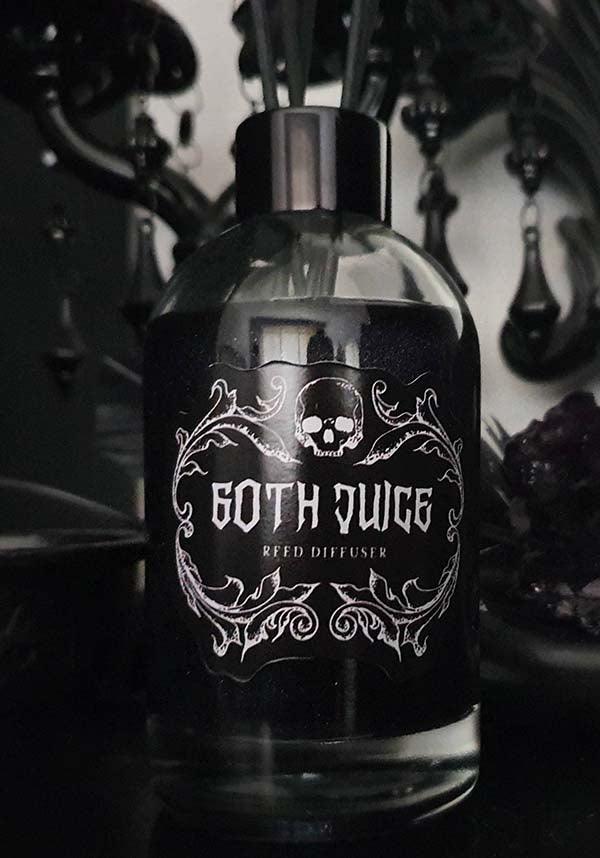 Goth Juice | REED DIFFUSER - Beserk - all, black, clickfrenzy15-2023, cpgstinc, diffuser, discountapp, fp, gift, gift ideas, gifts, goth, goth homeware, gothic, gothic gifts, gothic homewares, halloween, halloween homeware, home, homeware, homewares, labelvegan, R280921, reed diffuser, scented, sep21, valentine, valentines, valentines day, vegan, wixcraft, wixcraft candles, wixcraftcandles, WX007