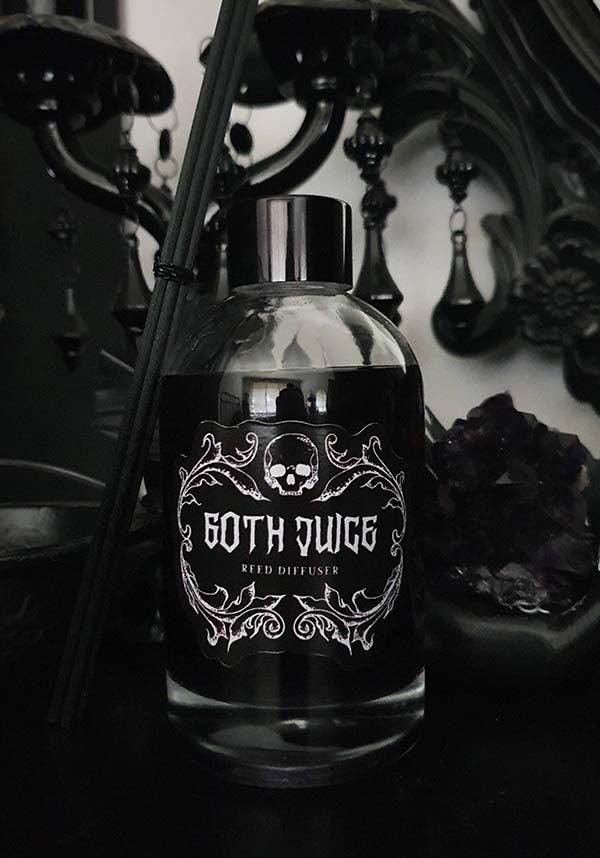 Goth Juice | REED DIFFUSER - Beserk - all, black, clickfrenzy15-2023, cpgstinc, diffuser, discountapp, fp, gift, gift ideas, gifts, goth, goth homeware, gothic, gothic gifts, gothic homewares, halloween, halloween homeware, home, homeware, homewares, labelvegan, R280921, reed diffuser, scented, sep21, valentine, valentines, valentines day, vegan, wixcraft, wixcraft candles, wixcraftcandles, WX007
