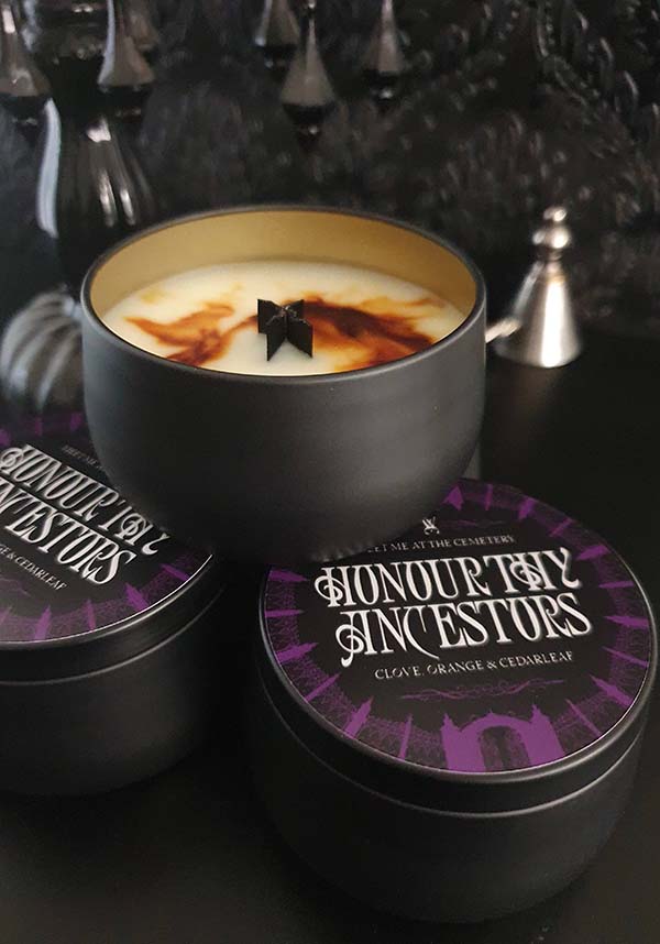 Honour Thy Ancestors | TIN CANDLE [8oz]