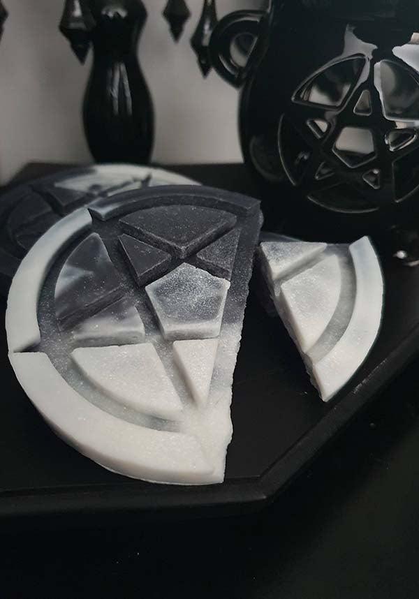 Pentagram [Oud, Amber &amp; Musk] | WAX MELT - Beserk - all, apr23, black and white, christmas gift, christmas gifts, christmas homeware, christmas homewares, discountapp, fp, gift, gift idea, gift ideas, gifts, googleshopping, goth, goth homeware, goth homewares, gothic, gothic gifts, gothic homeware, gothic homewares, home, homeware, homewares, labelvegan, melt, melt bar, melt blocks, mens gift, mens gifts, mothersdayselfcare, pentagram, R180423, scent, scented, spooky, vegan, witchy, wixcraft, WX2005