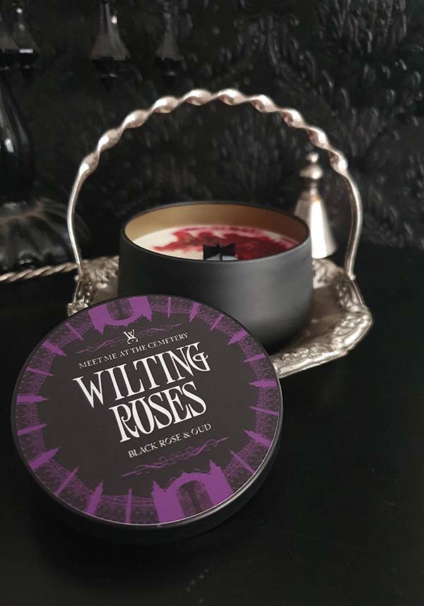 Wilting Roses | TIN CANDLE [8oz]