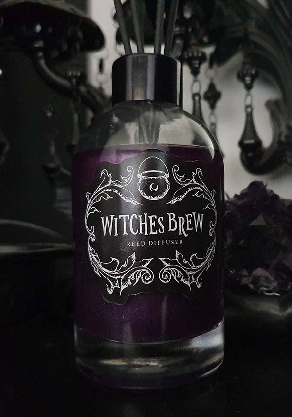 Witches Brew | REED DIFFUSER - Beserk - all, clickfrenzy15-2023, cpgstinc, diffuser, discountapp, fp, gift, gift ideas, gifts, goth, goth homeware, gothic, gothic gifts, gothic homewares, halloween, halloween homeware, home, homeware, homewares, labelvegan, R280921, reed diffuser, scented, sep21, valentine, valentines, valentines day, valentines gifts, vegan, wixcraft, wixcraft candles, wixcraftcandles, WX007
