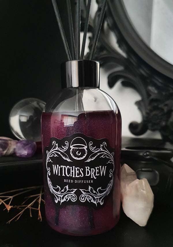 Witches Brew | REED DIFFUSER - Beserk - all, clickfrenzy15-2023, cpgstinc, diffuser, discountapp, fp, gift, gift ideas, gifts, goth, goth homeware, gothic, gothic gifts, gothic homewares, halloween, halloween homeware, home, homeware, homewares, labelvegan, R280921, reed diffuser, scented, sep21, valentine, valentines, valentines day, valentines gifts, vegan, wixcraft, wixcraft candles, wixcraftcandles, WX007