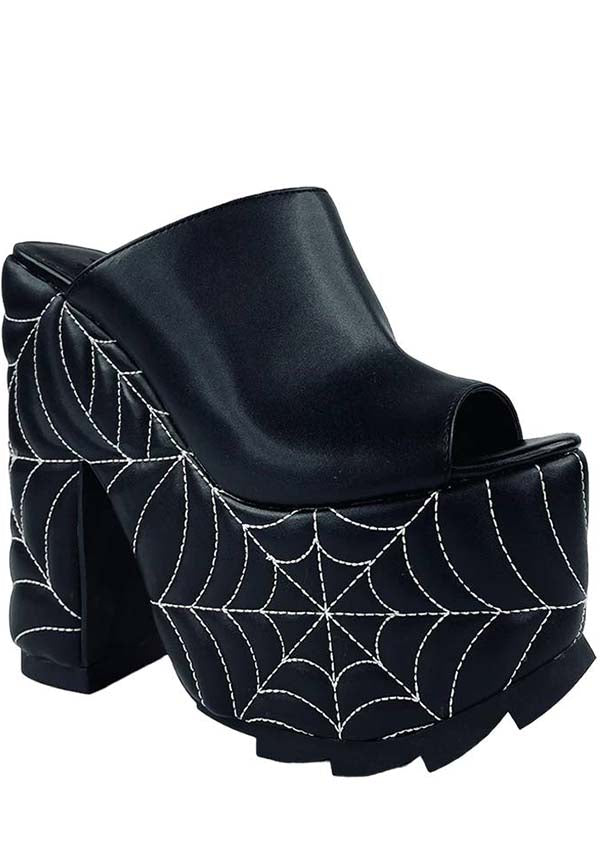 Dream Spider Web | PLATFORM HEELS**