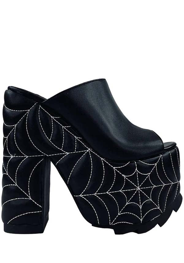 Dream Spider Web | PLATFORM HEELS**