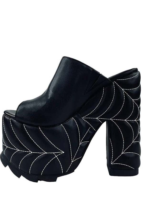 Dream Spider Web | PLATFORM HEELS**