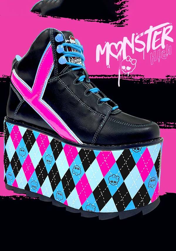 Qozmo Monster High [Black/Multi] | PLATFORMS*