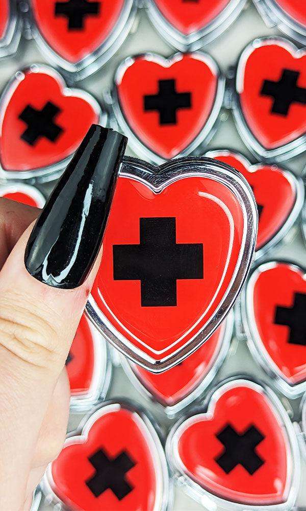 Beserk Heart | PILL BOX* - Beserk - all, beserk, BSKJIANPINS, clickfrenzy15-2023, cpgstinc, dec22, design photo, discountapp, eofy2023, eofy2023thur22-30, gift, gift idea, gift ideas, gifts, heart, heart shape, hearts, home, homeware, homewares, IMG2023, labelexclusive, love heart, medication, mothers day, mothersday, pill, pill box, pillbox, pills, r221222, red heart, sale, wholesale