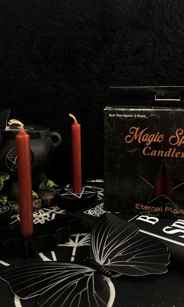 Eternal Flame [Brown] | SPELL CANDLE at $6.95 only from Beserk
