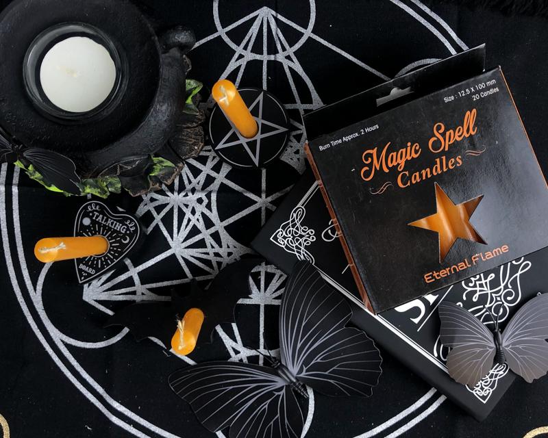 Eternal Flame [Orange] | SPELL CANDLE at $6.95 only from Beserk