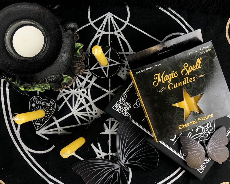 Eternal Flame [Yellow] | SPELL CANDLE at $6.95 only from Beserk
