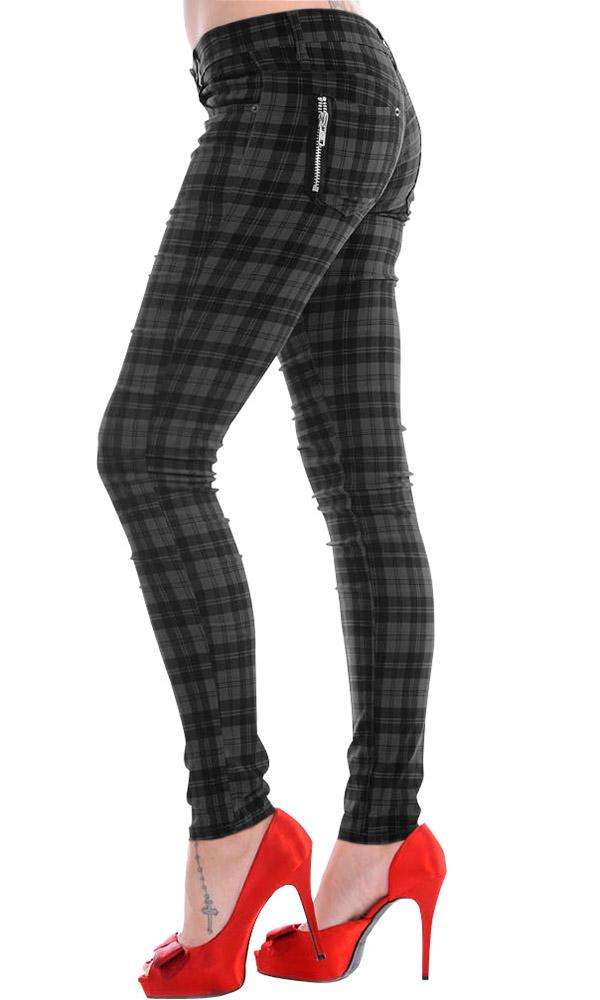 Forever Yours [Grey Check] | SKINNY JEANS at $59.95 only from Beserk