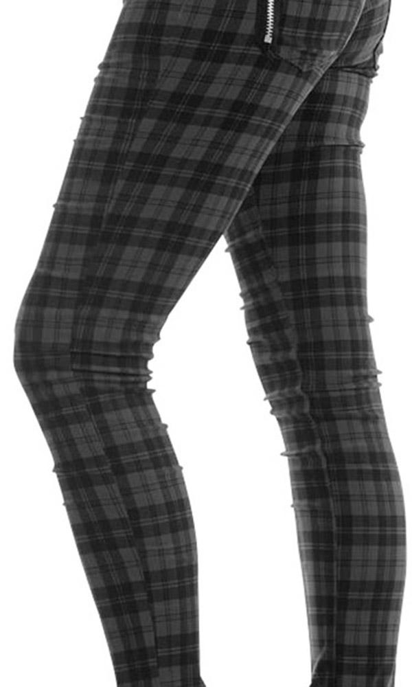 Forever Yours [Grey Check] | SKINNY JEANS at $59.95 only from Beserk