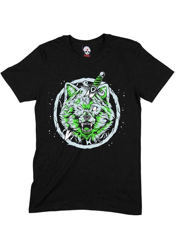 Wolfs Watch [White/Green] | T-SHIRT