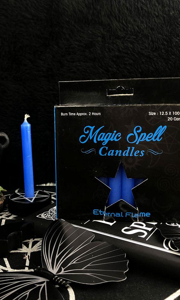 Eternal Flame [Light Blue] | SPELL CANDLE at $6.95 only from Beserk