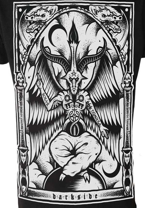 Baphomet | T-SHIRT - Beserk - all, all clothing, all ladies, baphomet, black, clickfrenzy15-2023, clothing, discountapp, DS18589, edgy, fp, goth, goth shirt, goth tshirt, gothic, ladies, ladies clothing, ladies shirt, ladies tshirt, long shirt, men, mens, mens clothing, mens shirt, mens tee, mens top, mens tops, mens tshirt, oct21, R261021, shirt, short sleeve shirt, t-shirt, tees and shirt, tees and shirts, tshirt, tshirts and tops, unisex, womens shirt, womens shirts, womens tshirt, womens tshirts