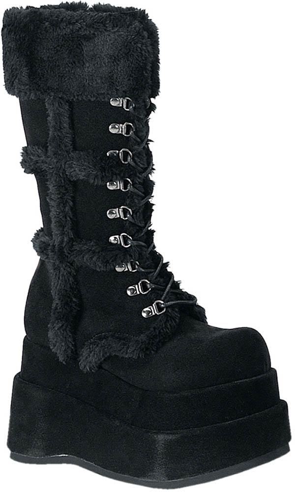 BEAR-202 [Black] | PLATFORM BOOTS [IN STOCK]* at $170 only from Beserk