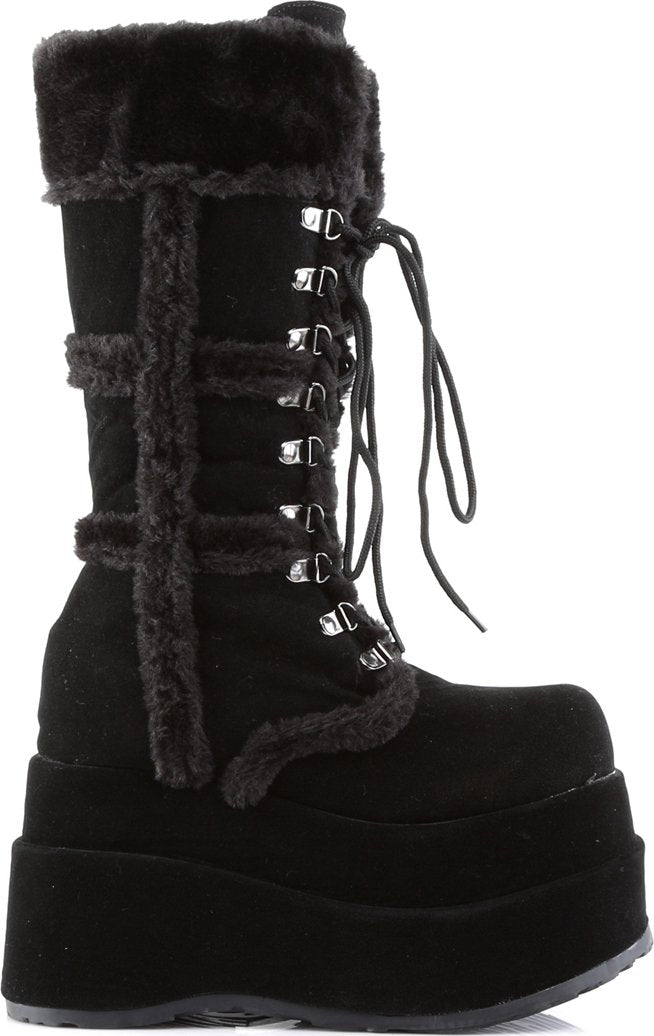 BEAR-202 [Black] | PLATFORM BOOTS [IN STOCK]* at $170 only from Beserk