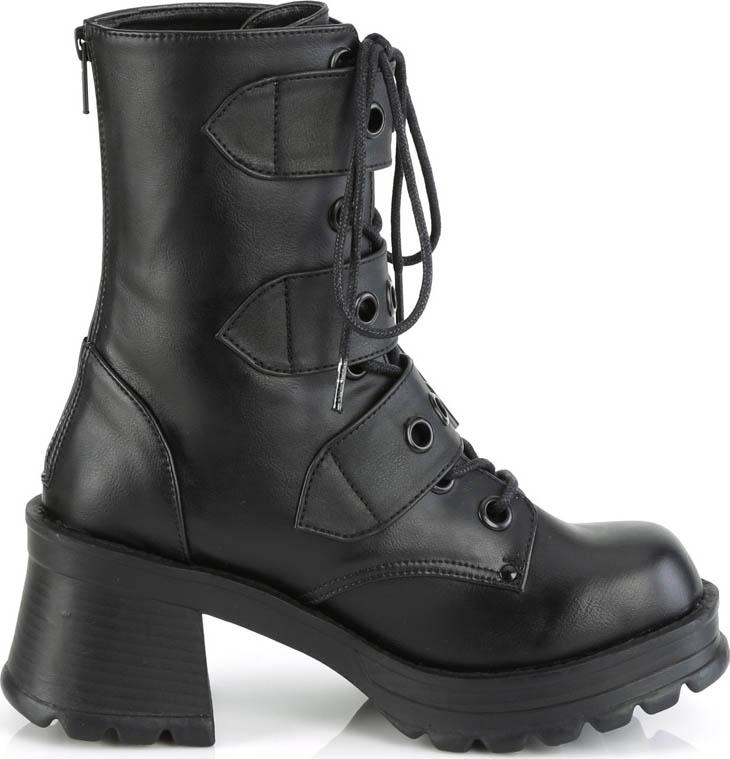 BRATTY-118 [Black] | BOOTS [IN STOCK] at $180 only from Beserk