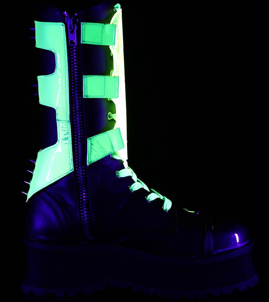 GRAVEDIGGER-255 [Black] | PLATFORM BOOTS [IN STOCK]** at $171 only from Beserk
