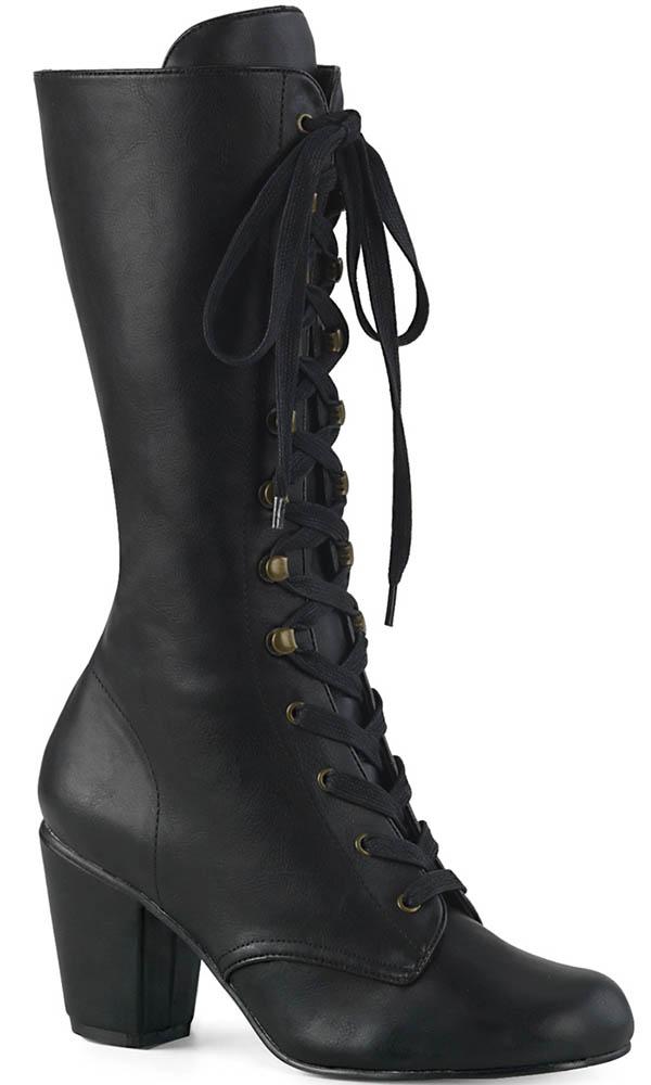 VIVIKA-205 [Black] | BOOTS [IN STOCK]* at $175 only from Beserk