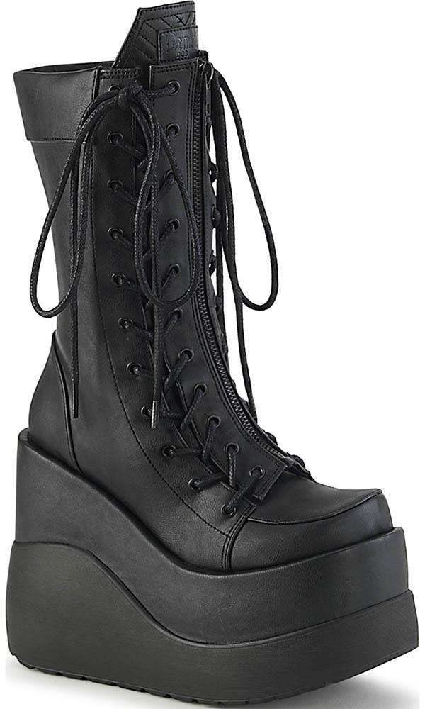 VOID-118 [Black] | PLATFORM BOOTS [IN STOCK]* at $172 only from Beserk