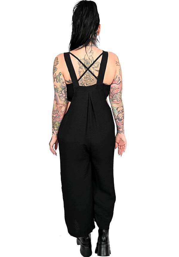 Andi | OVERALLS - Beserk - all, all clothing, all ladies clothing, black, clickfrenzy15-2023, clothing, discountapp, emo, exclusive, FB145000, feb23, fox blood, foxblood, fp, googleshopping, goth, gothic, labelexclusive, ladies clothing, overalls, plus size, R190223, unisex, winter, winter clothing, winter wear, women