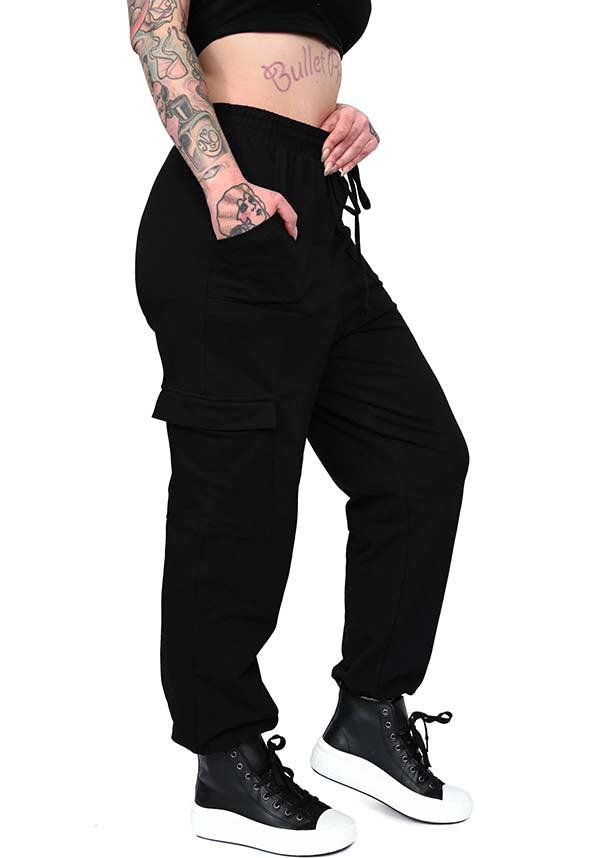 Cargo | JOGGERS - Beserk - all, all clothing, all ladies, all ladies clothing, black, cargo pants, clickfrenzy15-2023, clothing, discountapp, FB146728, foxblood, fp, googleshopping, joggers, ladies, ladies clothing, ladies pants, ladies pants + shorts, ladies pants and shorts, long pants, mar23, pants, plus size, R140323, winter, winter clothing, winter wear, women, womens, womens pants