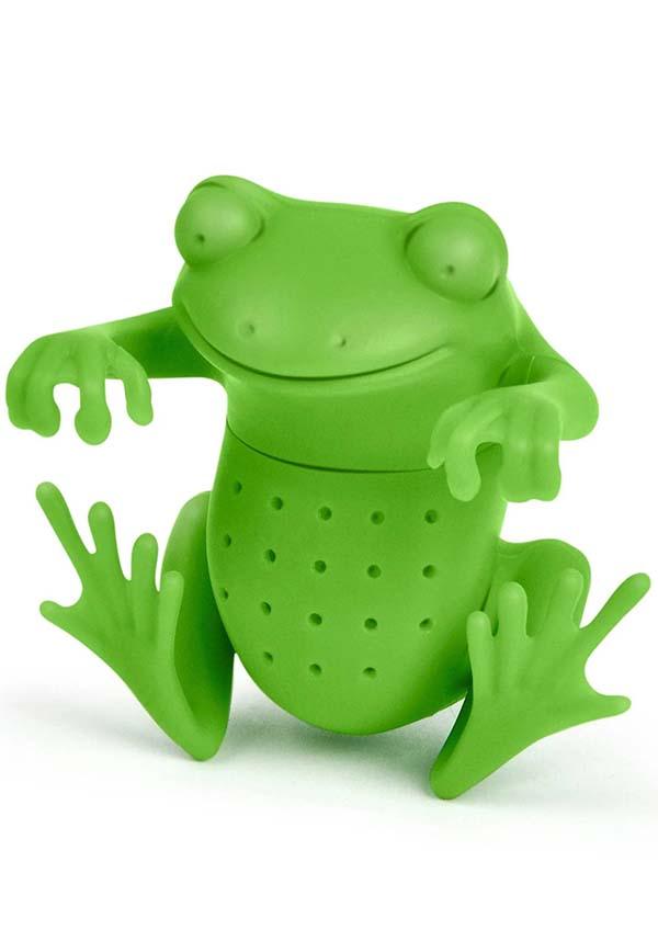 Tea Frog | TEA INFUSER - Beserk - all, christmas gift, christmas gifts, clickfrenzy15-2023, cottagecore, discountapp, ecohomewares, fp, frog, gift, gift idea, gift ideas, gifts, googleshopping, goth, goth homeware, goth homewares, gothic, gothic gifts, gothic homeware, gothic homewares, green, homeware, homewares, isalbi, isgift, ISO1037085, mar23, mens gift, mens gifts, mothers day, mothersday, mothersdaycosy, R280323, tea, tea infuser, winter homewares
