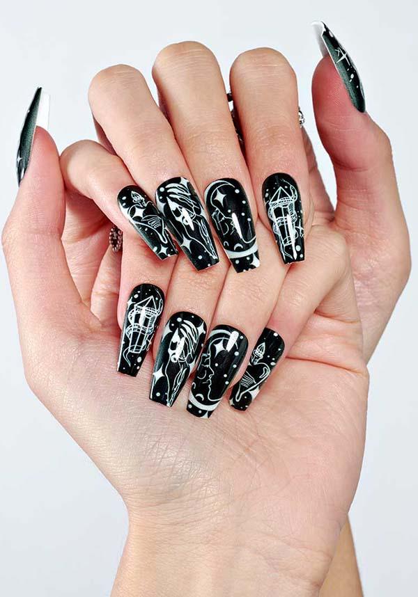 Buy Princess By Renee Stick On Nails Rainbow Unicorn 24 Nails online at  best price in India | Health & Glow
