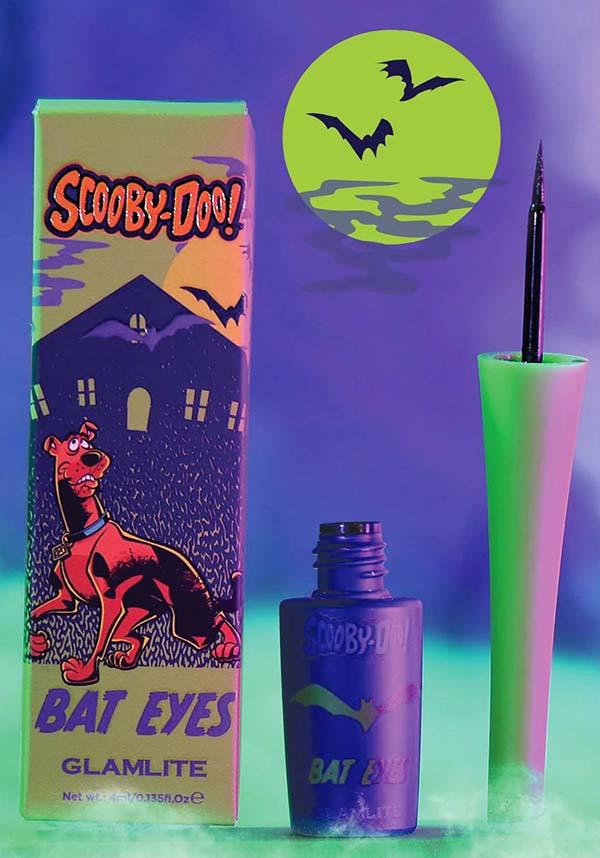 Scooby-Doo X Glamlite | BAT EYES - Beserk - all, bat, bats, black, cat eye, christmas gift, christmas gifts, clickfrenzy15-2023, cosmetics, cruelty free, cruetly free, discountapp, eye, eyeliner, eyes, feb23, fp, gift, gift idea, gift ideas, gifts, GL0015, googleshopping, goth, gothic, gothic gifts, labelvegan, lashes, liquid eyeliner, make up, makeup, R020223, Scooby-Doo, spooky, vegan