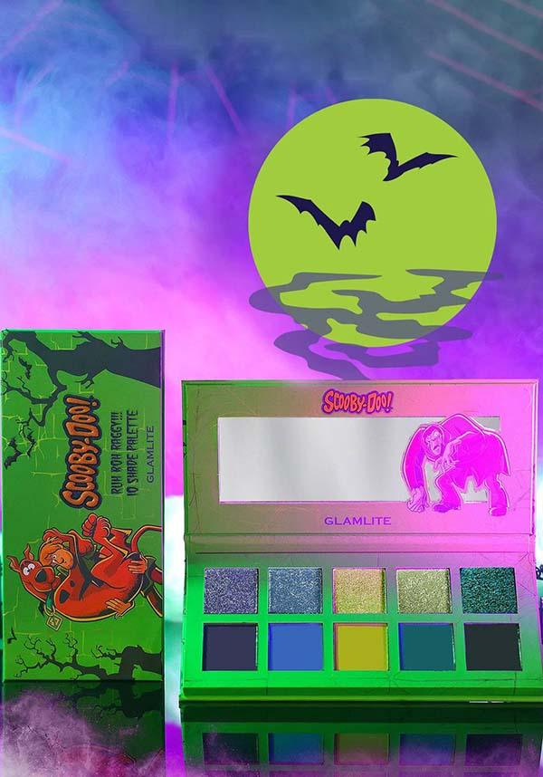 Scooby-Doo X Glamlite Ruh-Roh Raggy | PALETTE - Beserk - all, black, blue, christmas gift, christmas gifts, clickfrenzy15-2023, cosmetics, cruelty free, cruetly free, discountapp, eye shadow, eyeshadow, eyeshadow pressed, feb23, fp, gift, gift idea, gift ideas, gifts, GL0015, glamlite, googleshopping, goth, gothic, gothic gifts, green, labelvegan, make up, makeup, matte, mothers day, mothersday, palette, purple, R020223, Scooby-Doo, shimmer, spooky, vegan, yellow