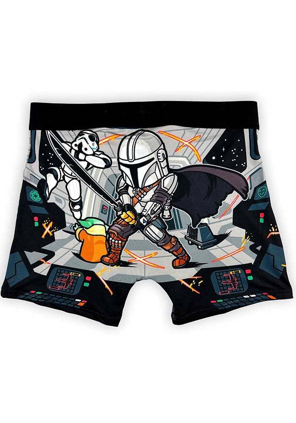 This Is The Way | BOXER BRIEFS - Beserk - all, all clothing, baby yoda, clickfrenzy15-2023, clothing, discountapp, fp, geek, googleshopping, grey, grogu, HA2099, harebrained, mandalorian, mar23, mens, mens clothing, mens gift, mens gifts, mens underwear and socks, nerd, plus, plus size, pop culture, popculture, R150323, star wars, starwars, underwear