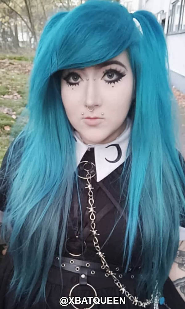 Amelia Aqua Blue | HAIR COLOUR at $18.95 only from Beserk